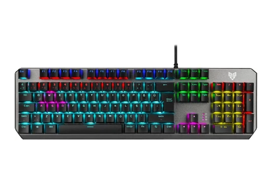 Blueforce Shooter Rainbow Mekanik Gaming Oyuncu Klavyesi Red Switch Q Türkçe